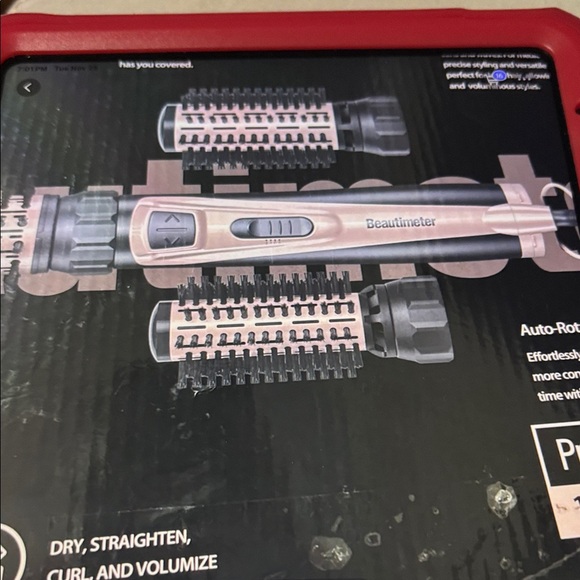 Gold Hair Styling Brush Set - Picture 4 of 10